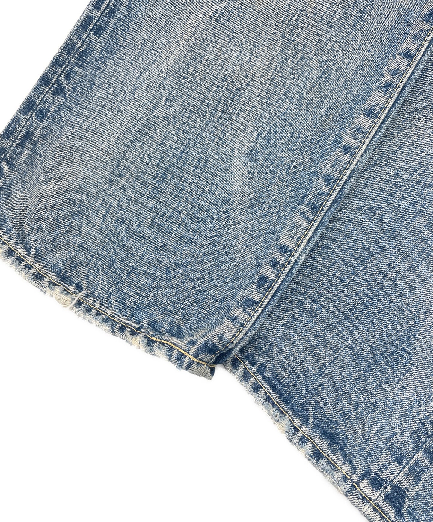 [Pre-owned] KAPITAL Patchwork selvage denim pants