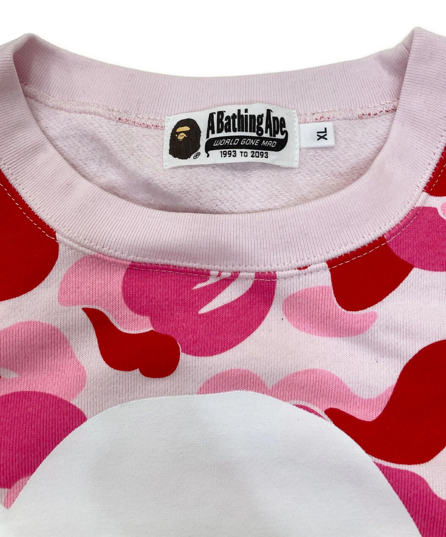 [Pre-owned] A BATHING APE ABC CAMO BY BATHING APE CREWNECK SWEAT 1K80-113-008
