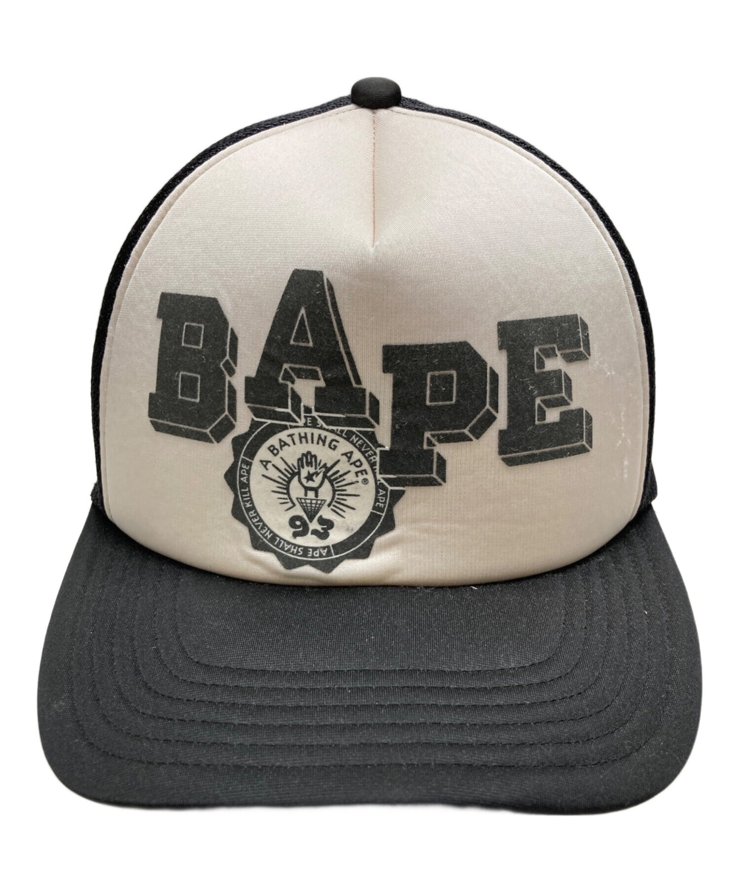 [Pre-owned] A BATHING APE mesh cap