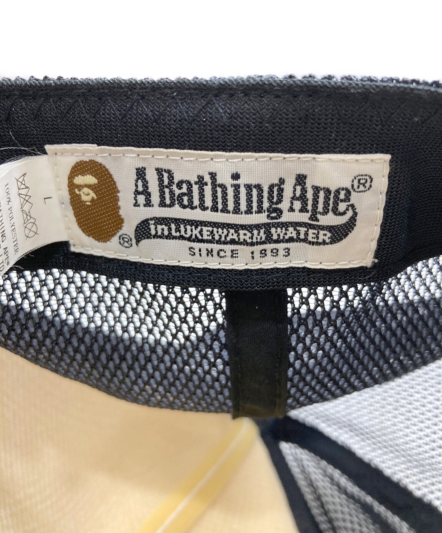 [Pre-owned] A BATHING APE mesh cap