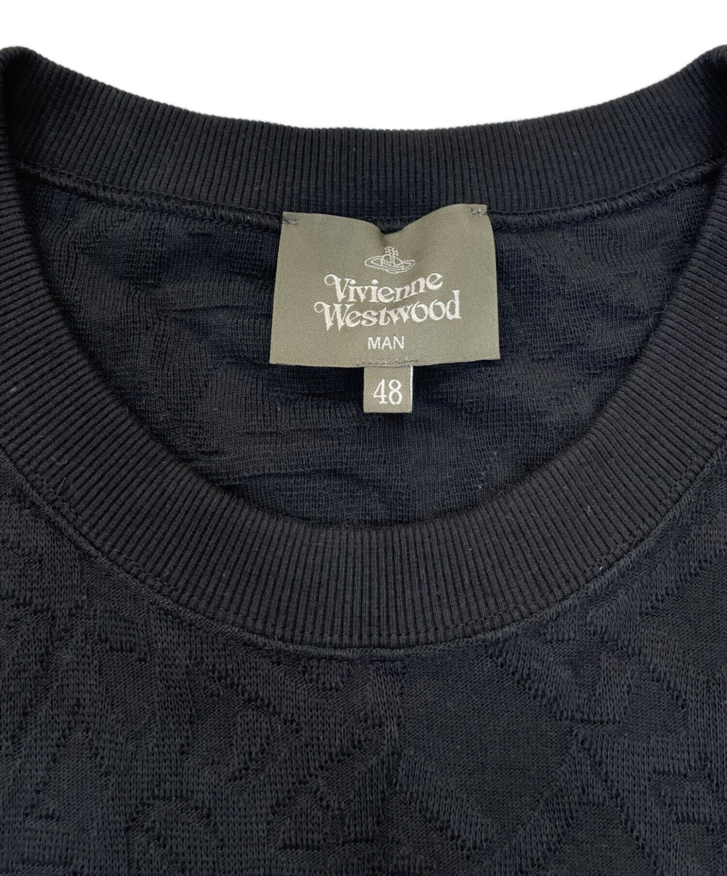 [Pre-owned] Vivienne Westwood Random Orb Pattern Sweater 129042 5505