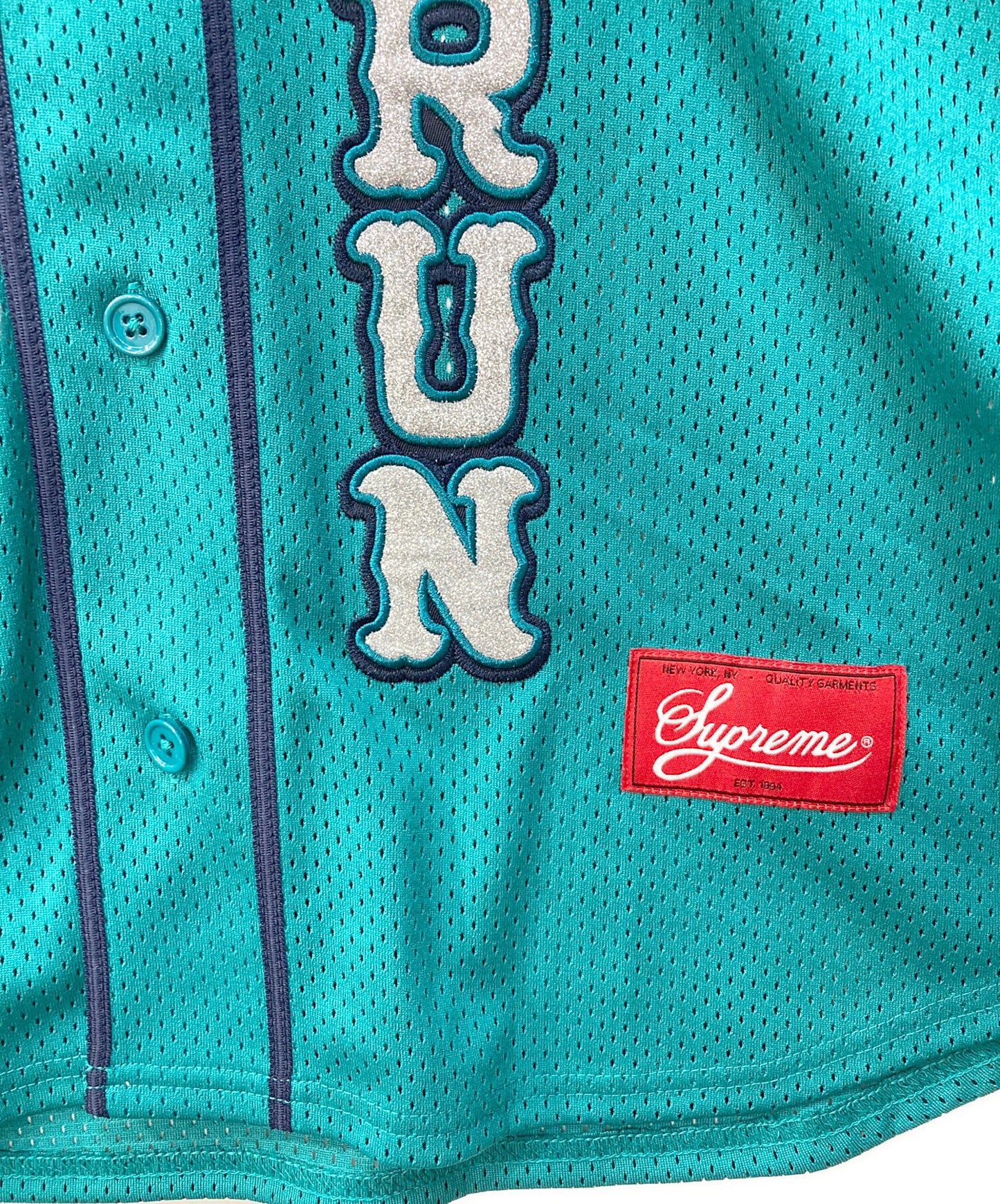 [Pre-owned] SUPREME baseball shirt