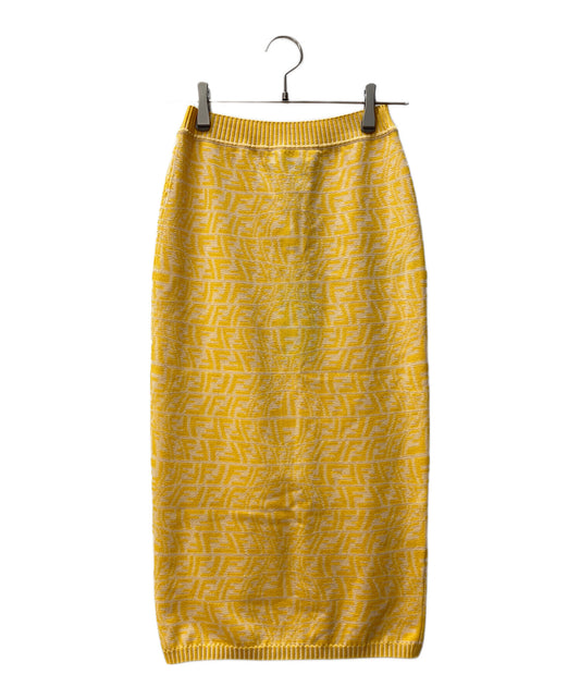 [Pre-owned] FENDI zucca-patterned skirt FZQ637