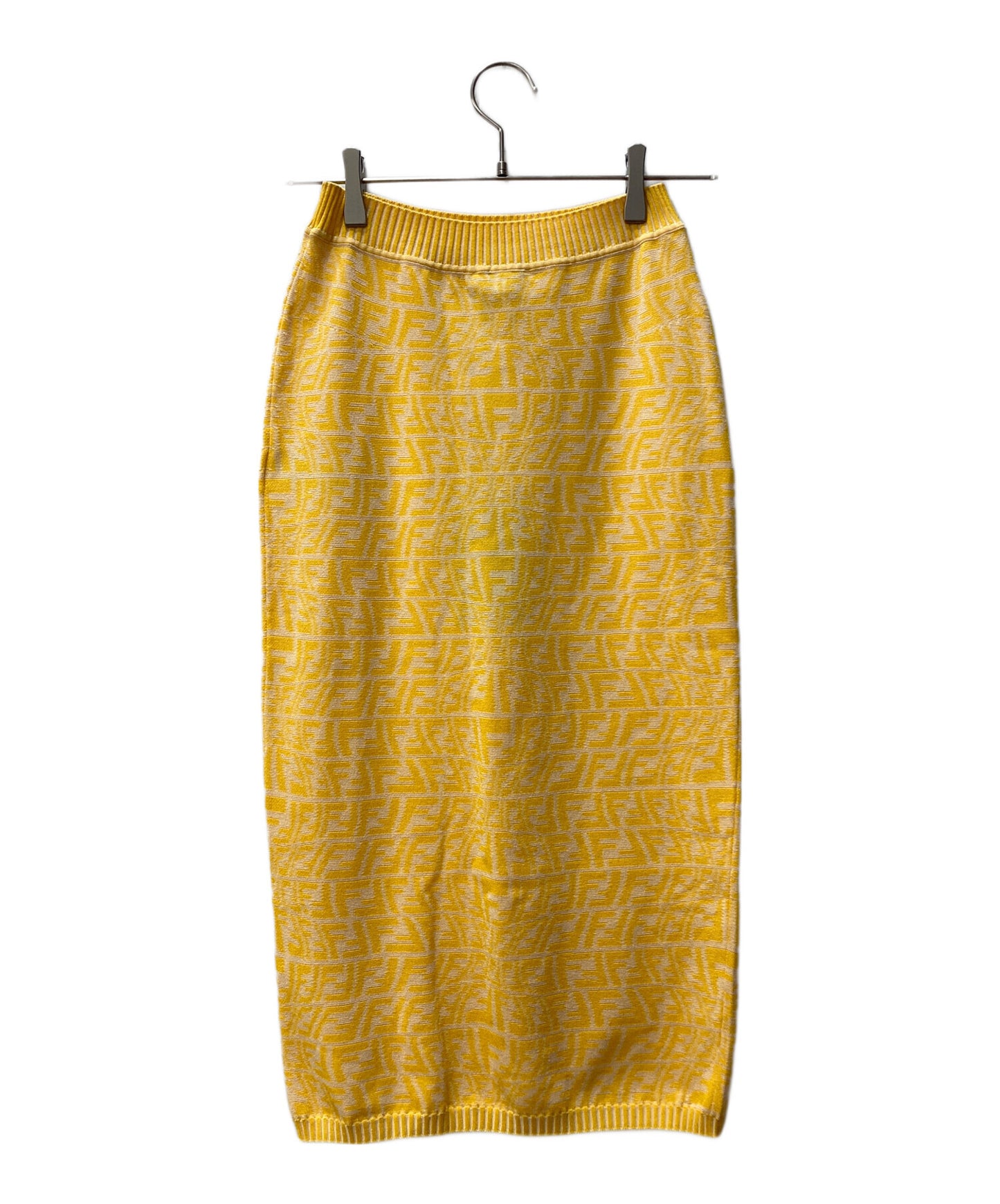 [Pre-owned] FENDI zucca-patterned skirt FZQ637