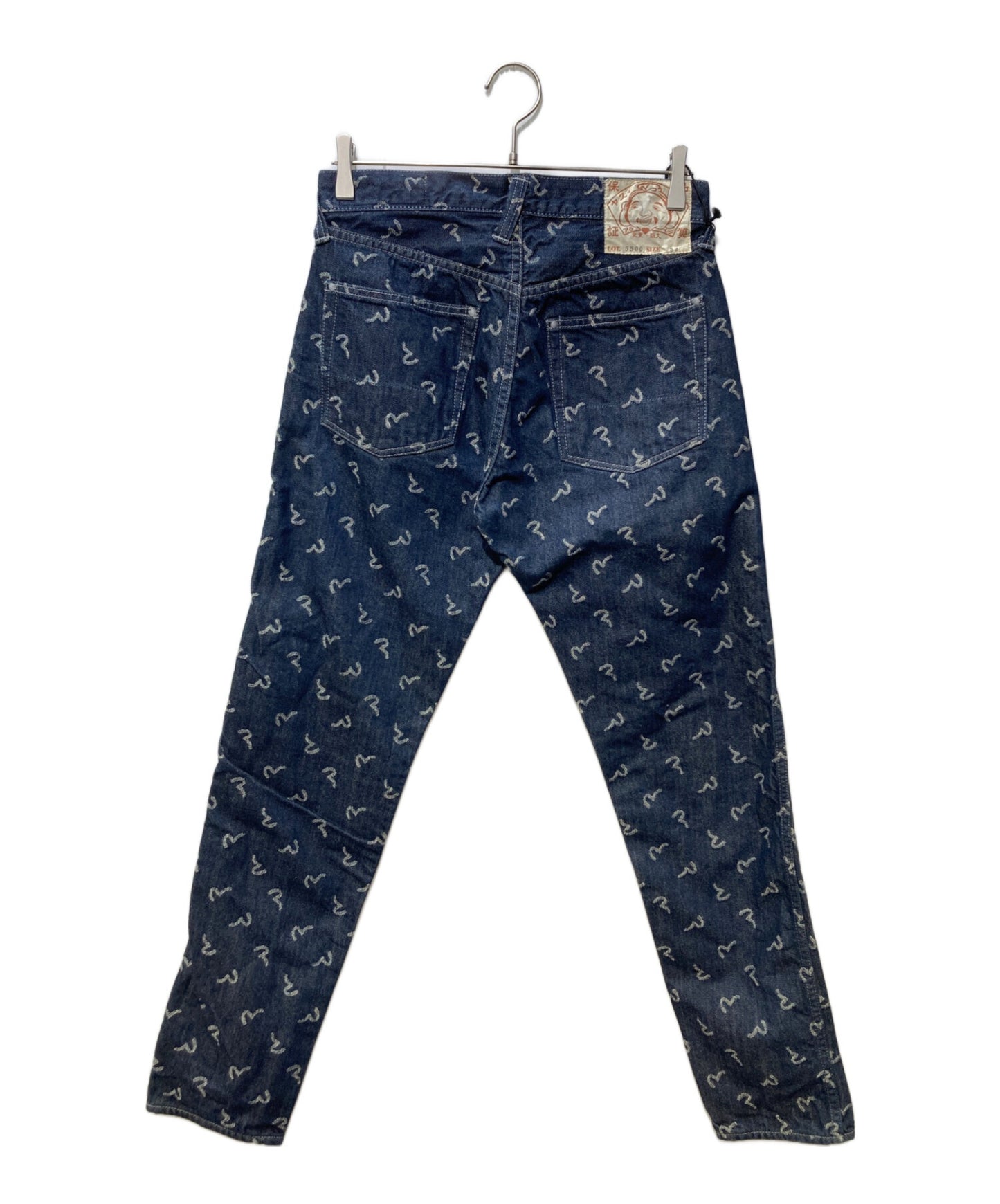 [Pre-owned] EVISU JQ DENIM RANDOM KAMOME 5500