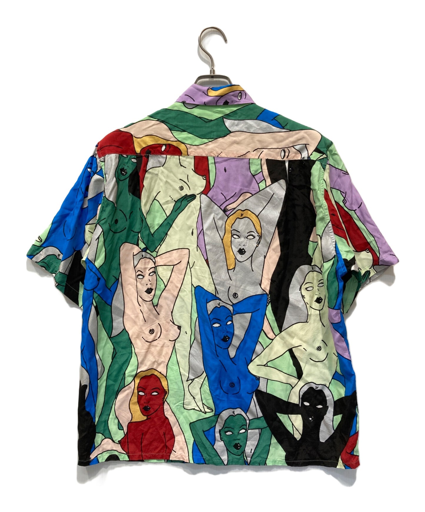 [Pre-owned] WACKO MARIA HAWAIIAN SHIRT S/S/Short Sleeve/Short Sleeve/Complete Pattern 22fwe-wms-hi01