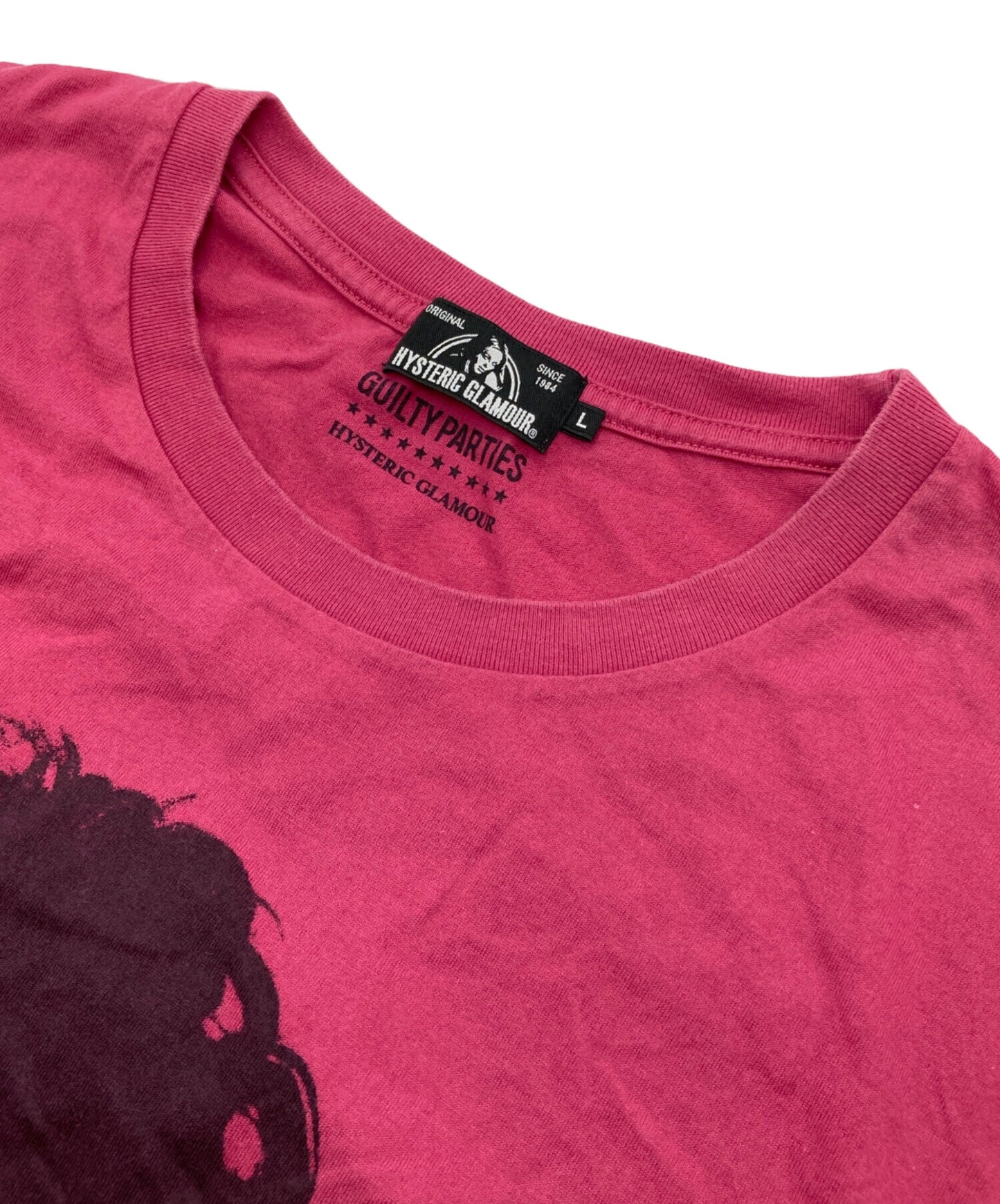 [Pre-owned] Hysteric Glamour Printed T-shirt / short sleeve / cut and sewn / short sleeve / crew neck / cotton