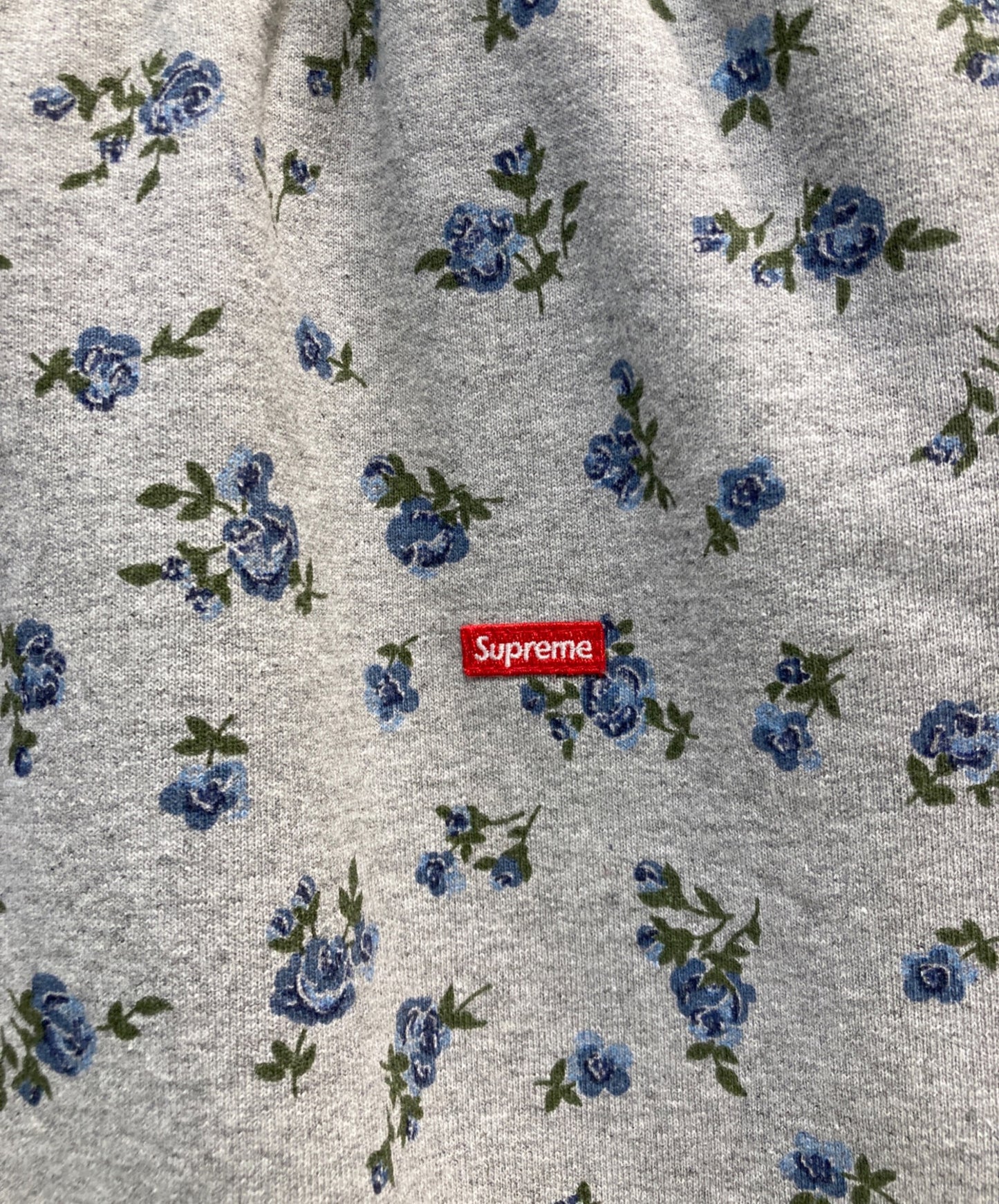 [Pre-owned] SUPREME Small Box Sweatshort/Floral Pattern Sweatshort/Half Pants/Shorts