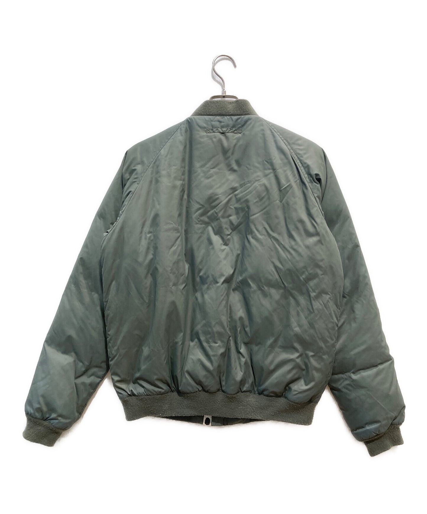 [Pre-owned] A BATHING APE Down MA-1 Jacket / Raglan Sleeve / Nylon