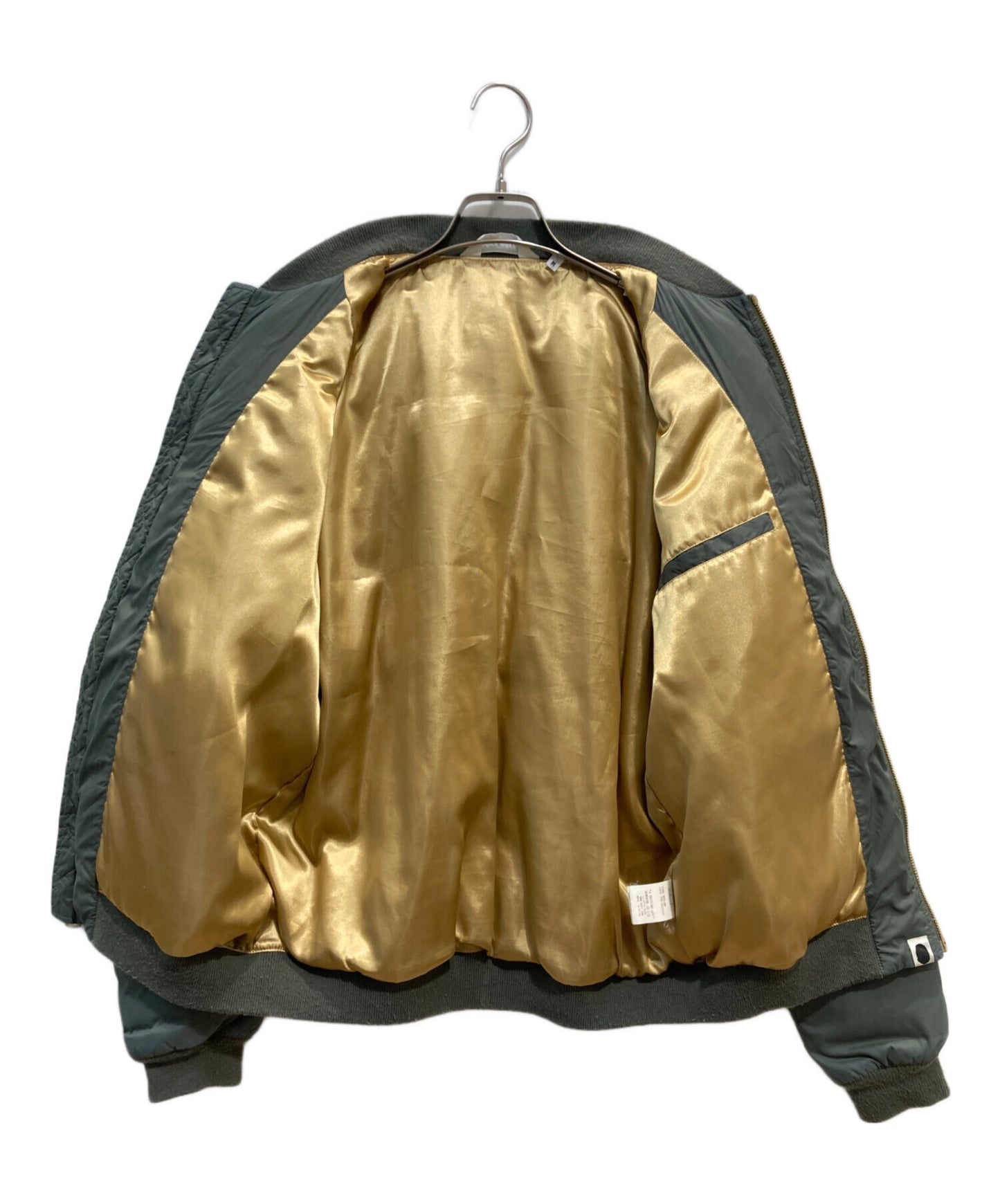 [Pre-owned] A BATHING APE Down MA-1 Jacket / Raglan Sleeve / Nylon