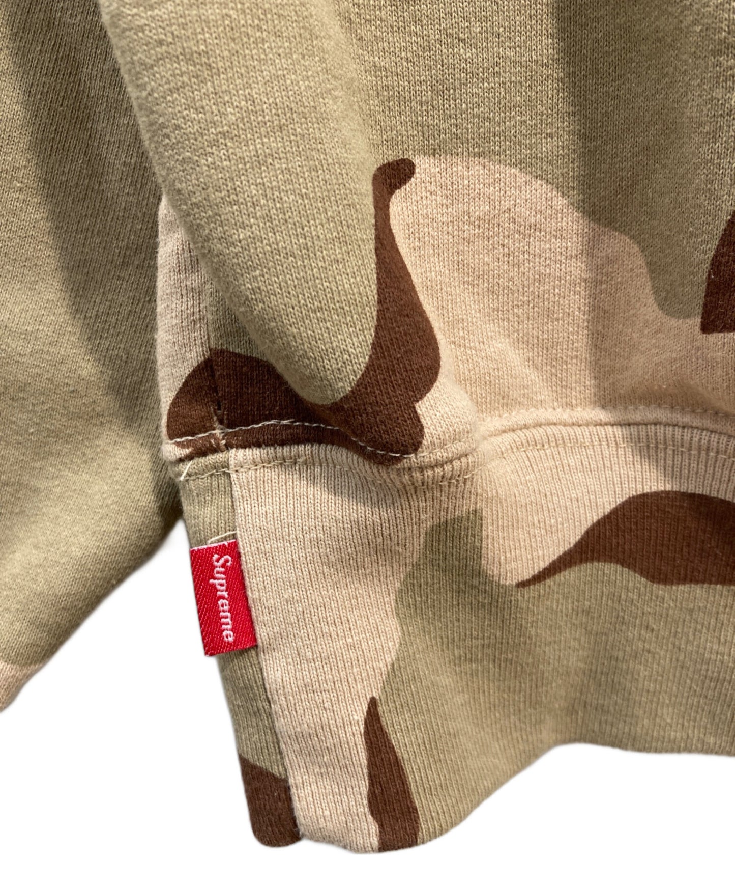 [Pre-owned] SUPREME $HoodedSweatshirt DesertCamo Dollar Hooded Sweatshirt / Hoodie / Long Sleeve / Long Sleeve / Total