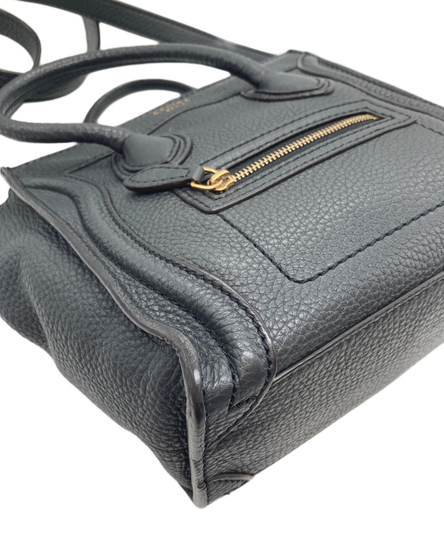 [Pre-owned] CELINE Luggage Nano Shopper 2WAY Shoulder Bag F SA 0141