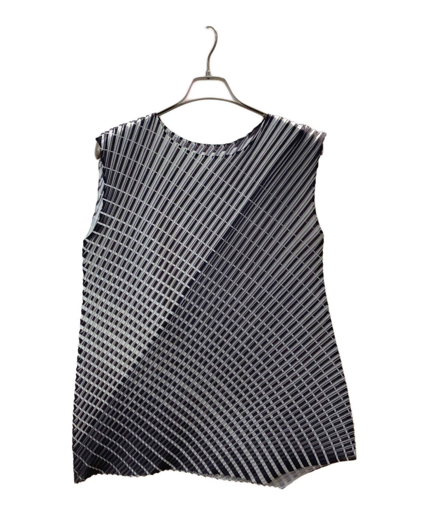 [Pre-owned] PLEATS PLEASE Geometric Transfer Pleated Dress PP71-JT552