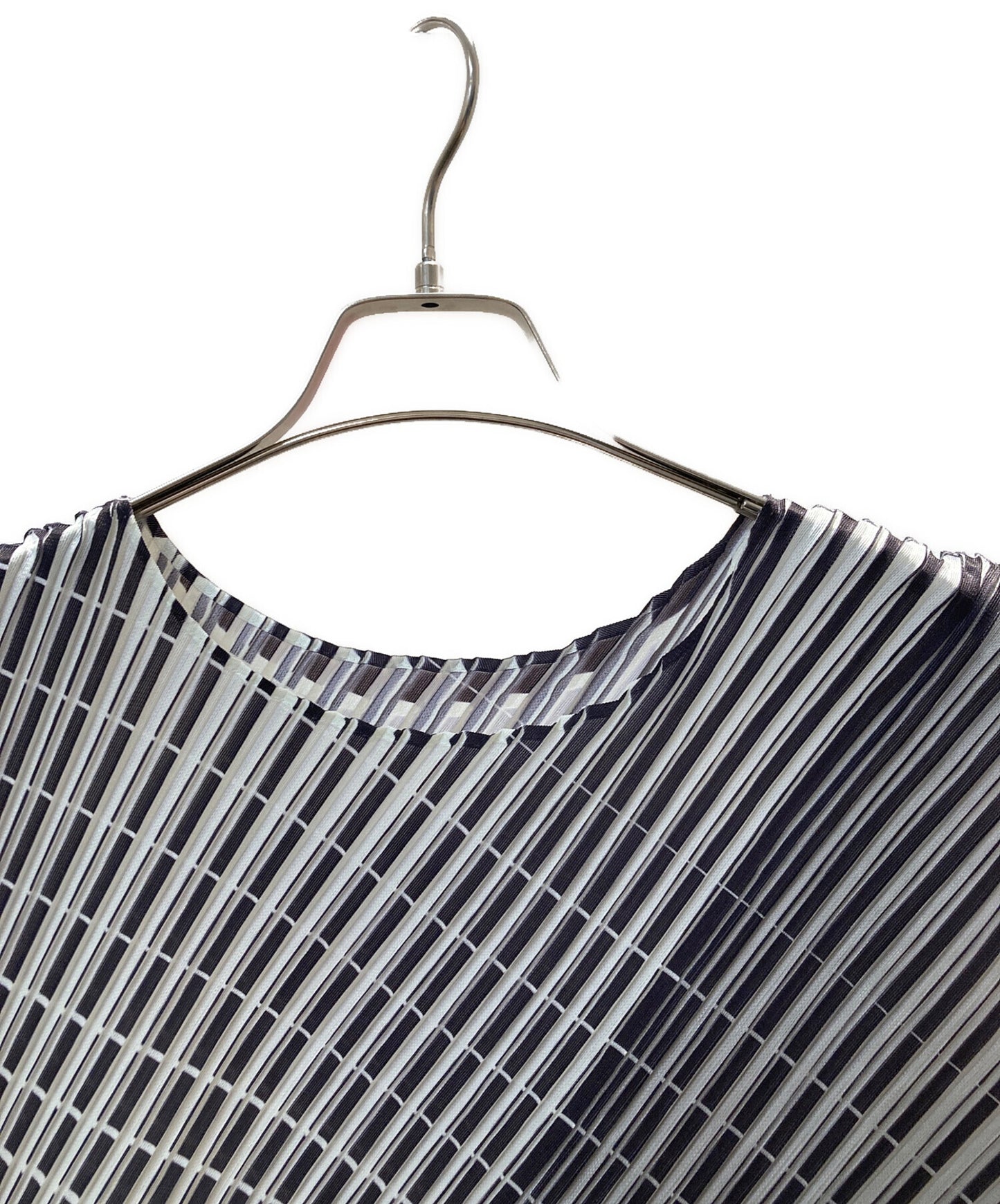 [Pre-owned] PLEATS PLEASE Geometric Transfer Pleated Dress PP71-JT552