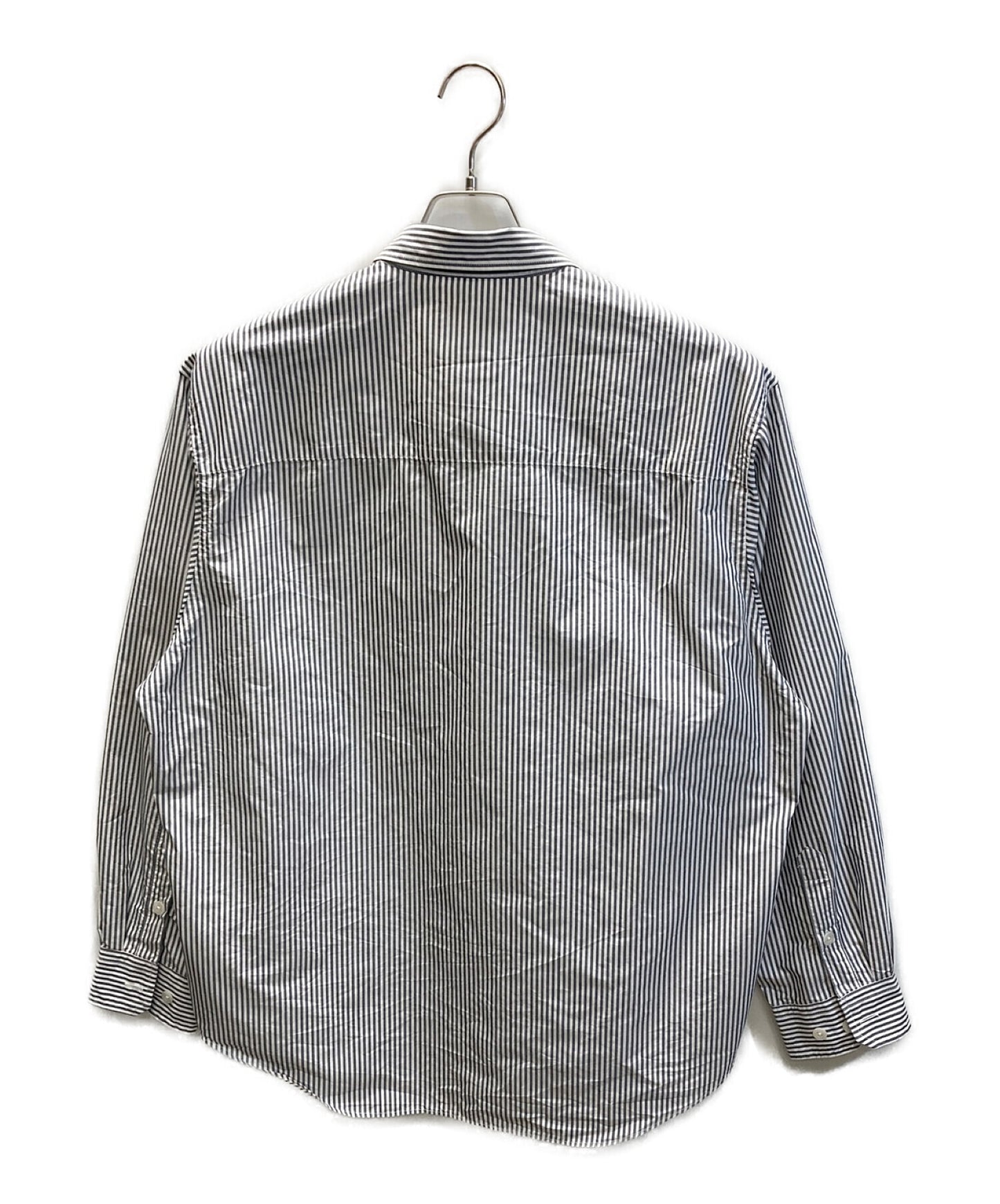 [Pre-owned] WTAPS COOLMAX Stripe B.D Shirts 231GWDT-SHM03
