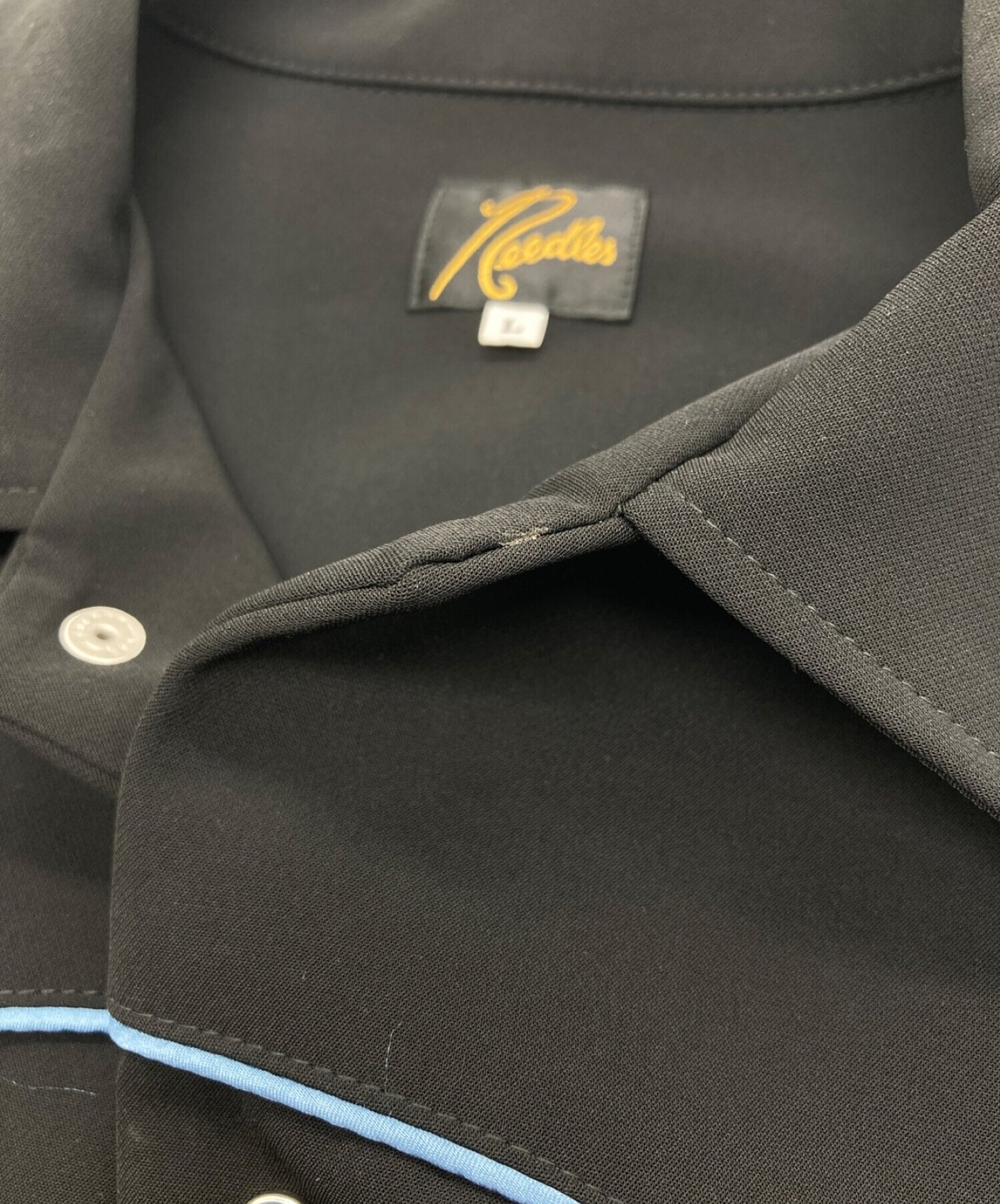 [Pre-owned] Needles Piping Cowboy Jacket Western Popular Popularity Standard Papillon Embroidery MR201