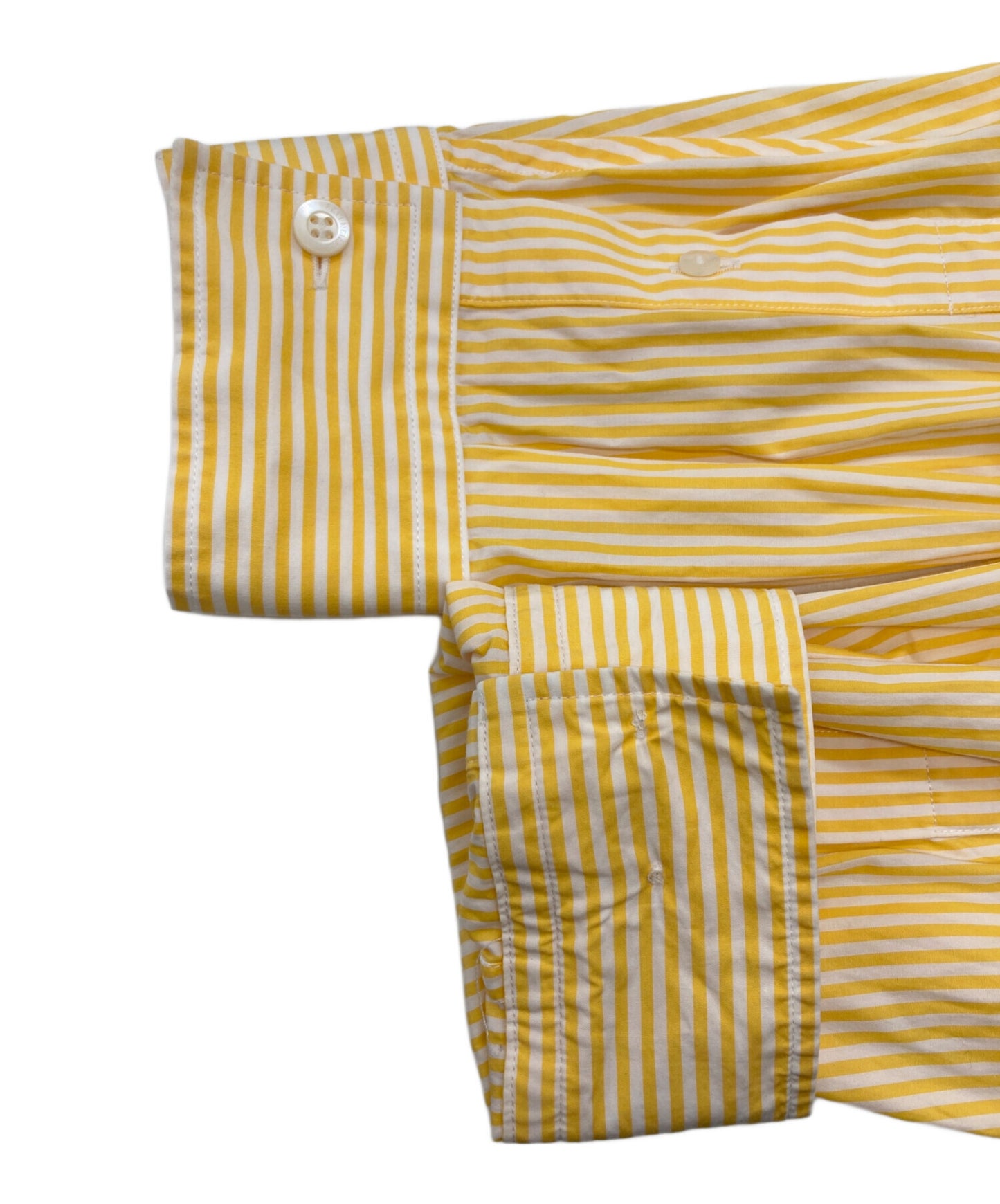 [Pre-owned] BALENCIAGA Back Logo Stripe Shirt 622050 TYB19