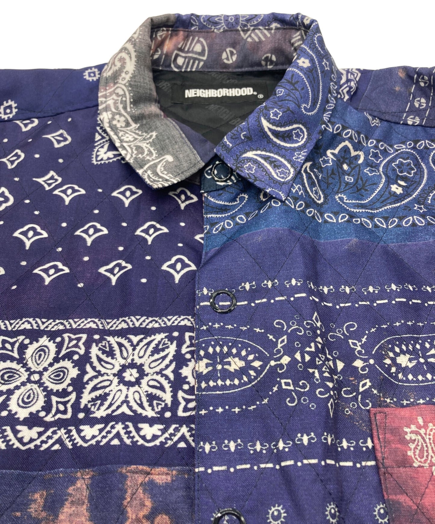 [Pre-owned] NEIGHBORHOOD QUILT-B / E-SHIRT 202AQNH-SHM06