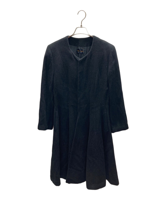 [Pre-owned] COMME des GARCONS collarless flared coat GC-050040