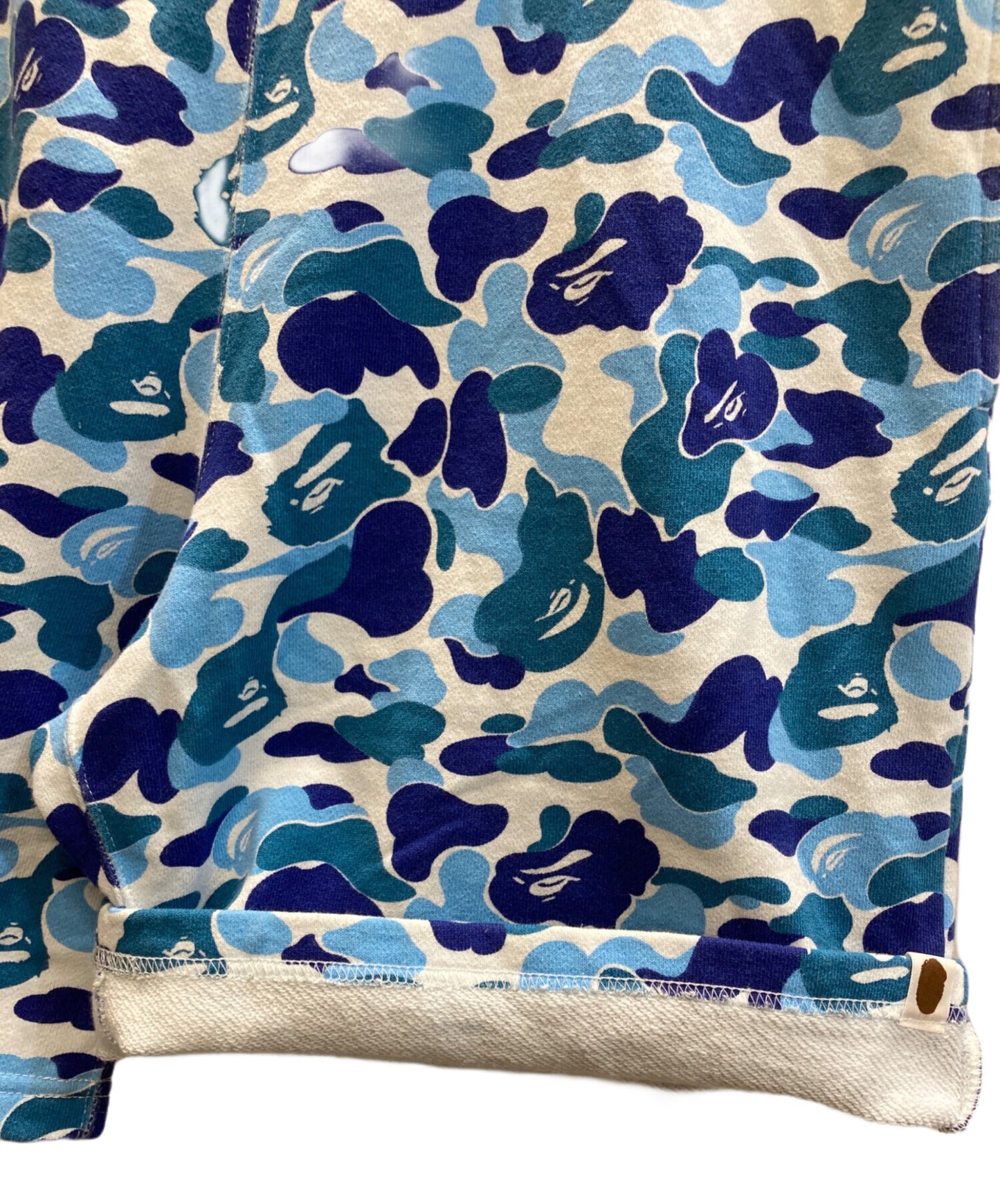 [Pre-owned] A BATHING APE ABC CAMO SWEAT SHORTS 001SPI301017M