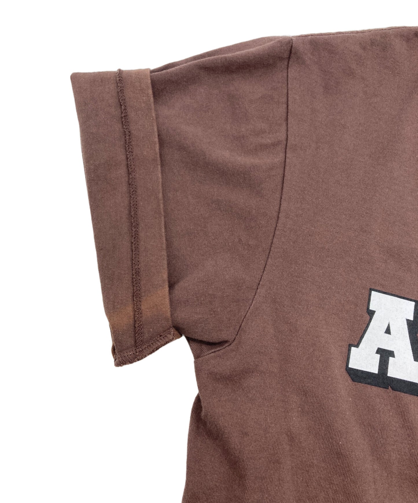 [Pre-owned] A BATHING APE Bape Fans Scart College Tee