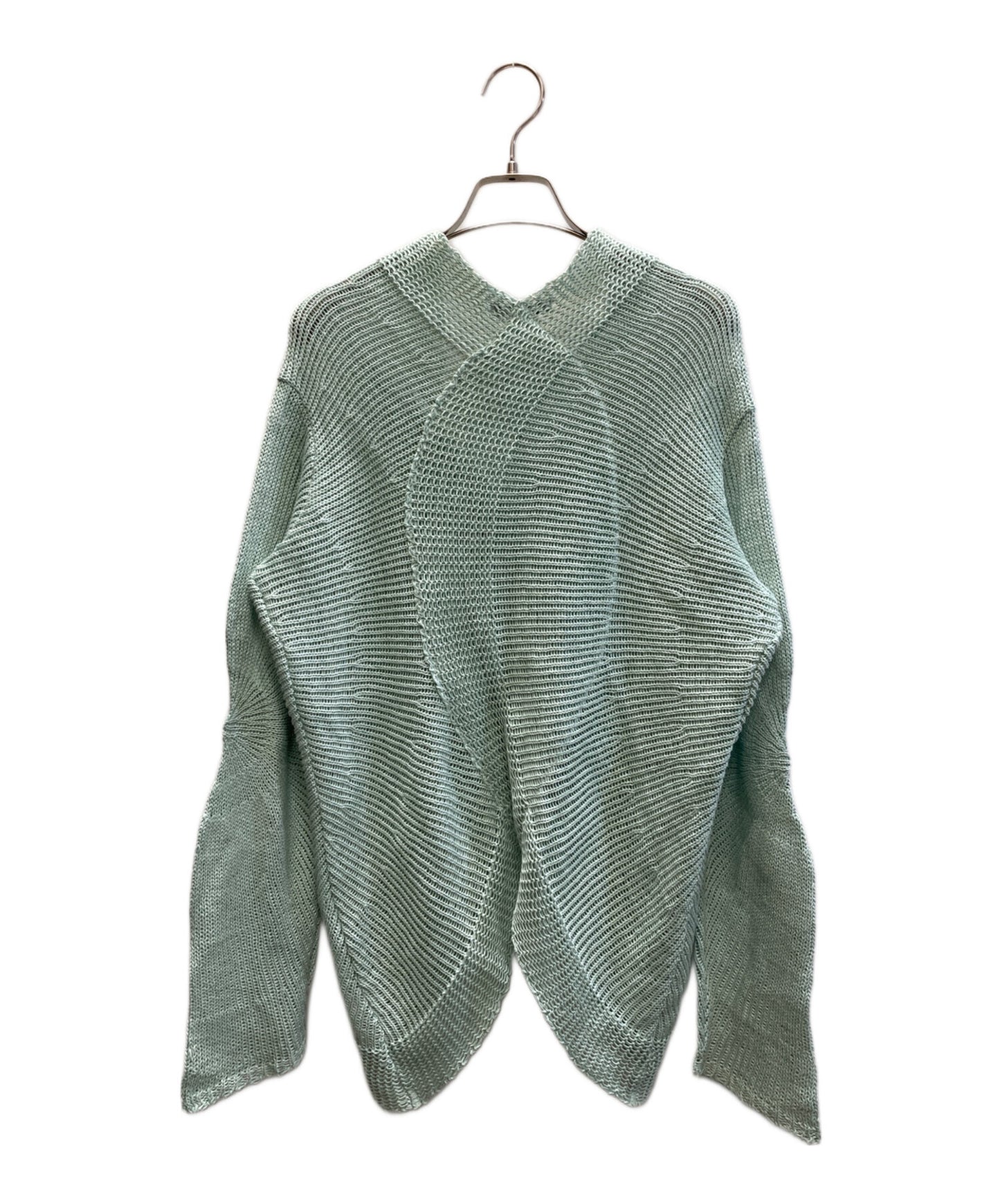 [Pre-owned] ISSEY MIYAKE Mesh Knit Cardigan IM61KO009