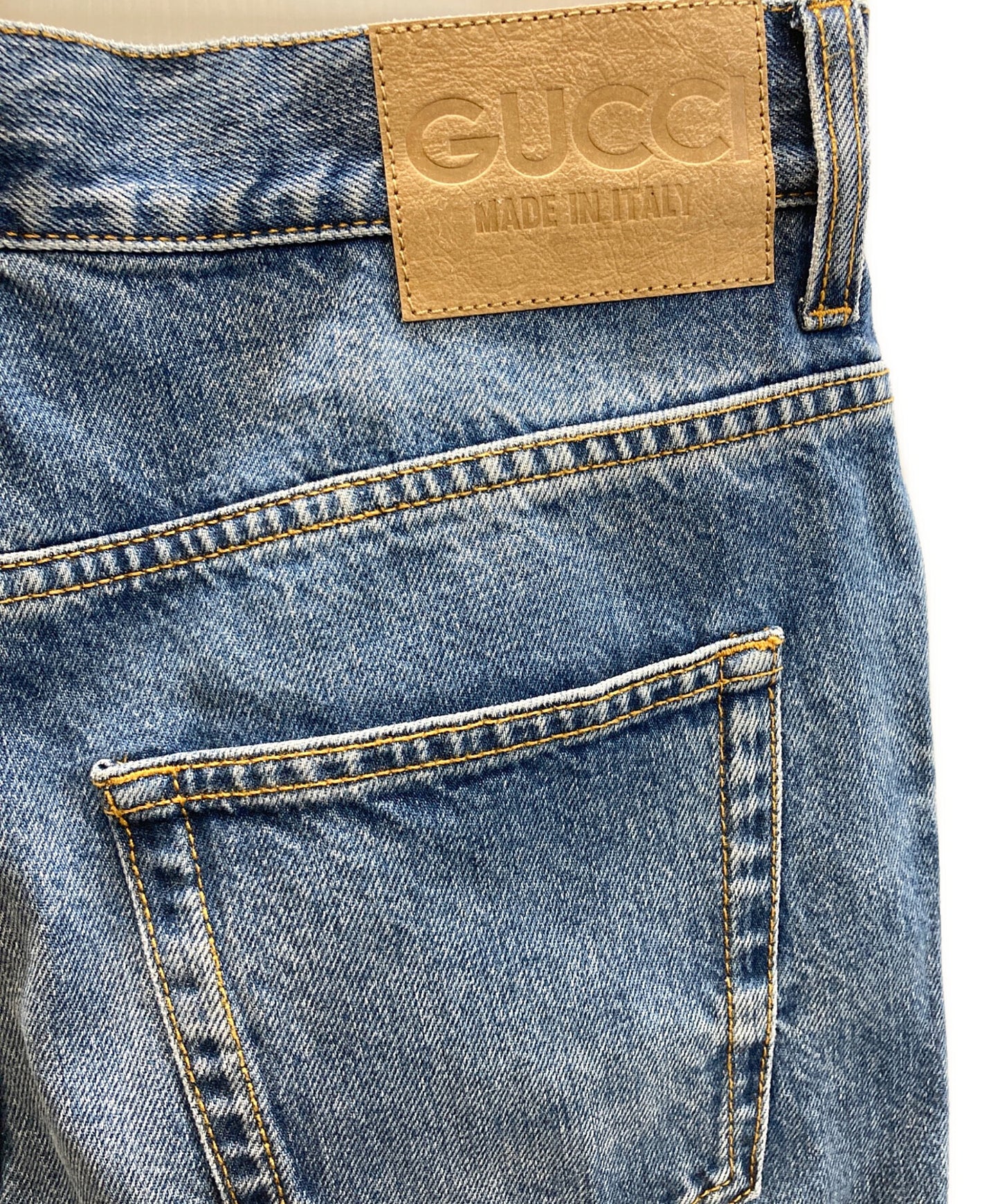 [Pre-owned] GUCCI denim pants 776546 XDCU6