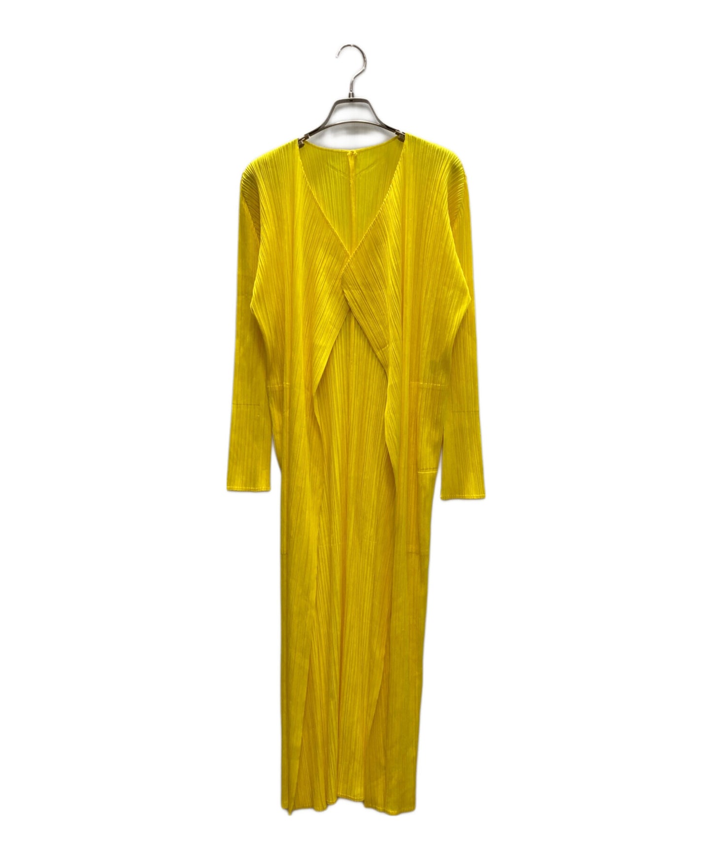 [Pre-owned] PLEATS PLEASE Pleated long cardigan PP61-EN912