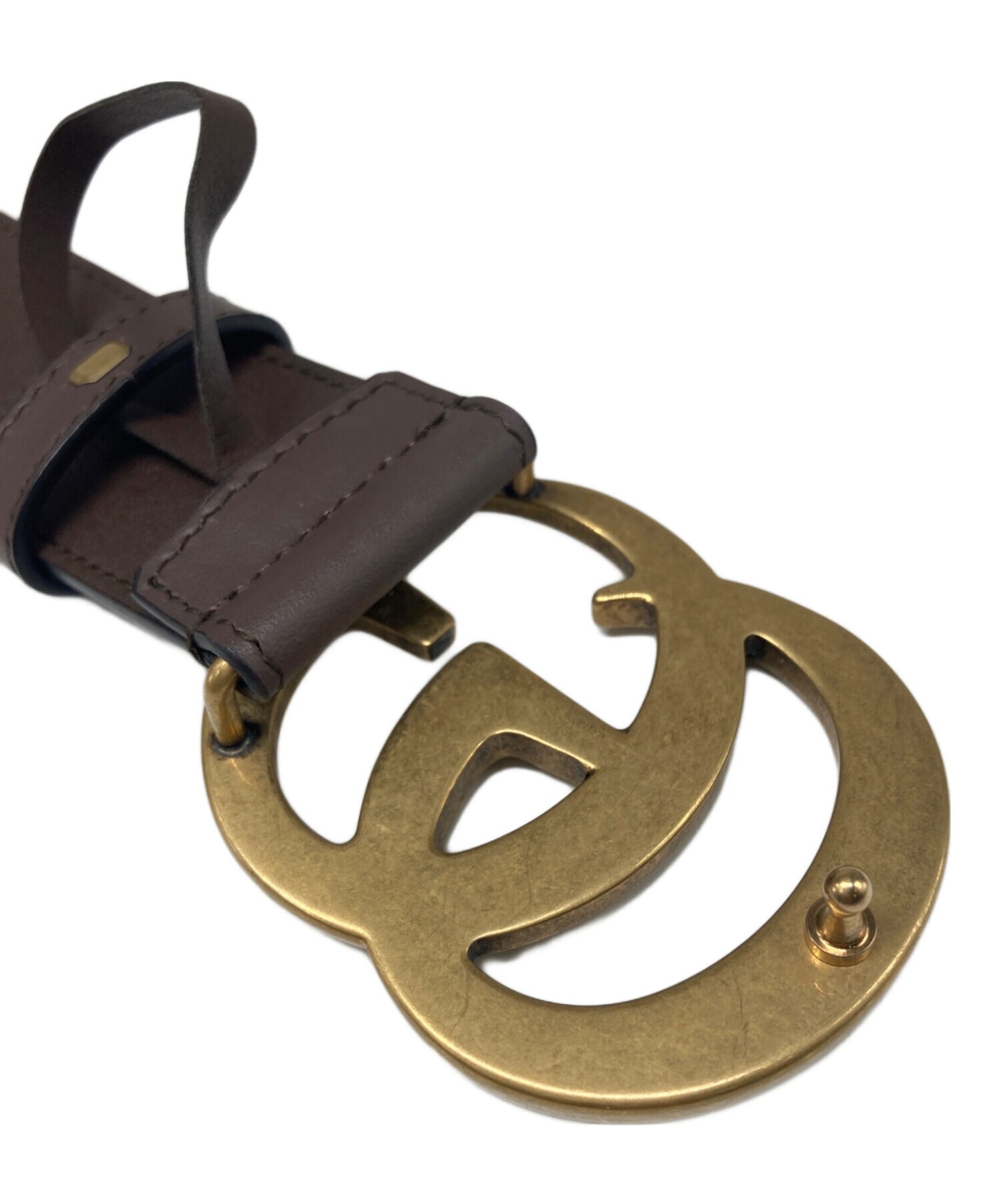 [Pre-owned] GUCCI GG Marmont Belt 400593 92TLT