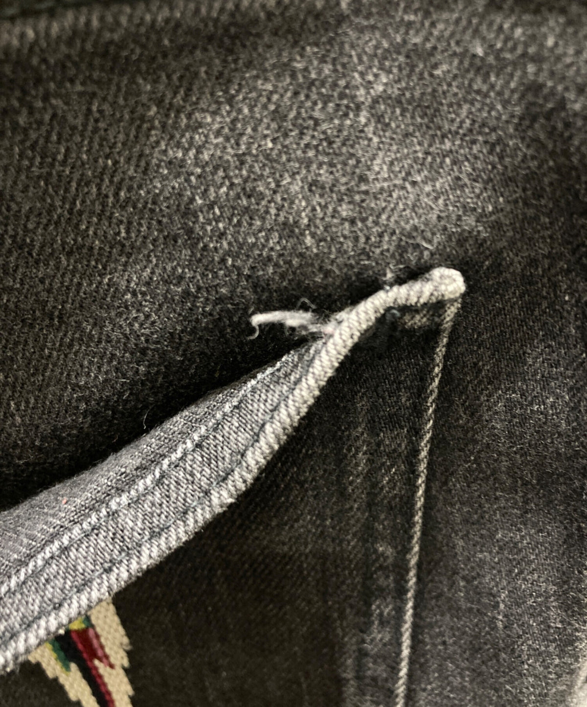 [Pre-owned] NUMBER (N)INE Ortega Embroidered Skinny Jeans