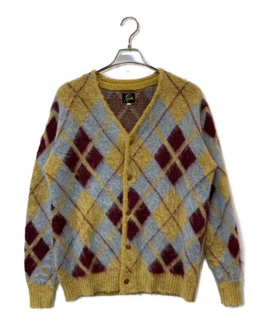 [Pre-owned] Needles Mohair Argyle Cardigan LQ414