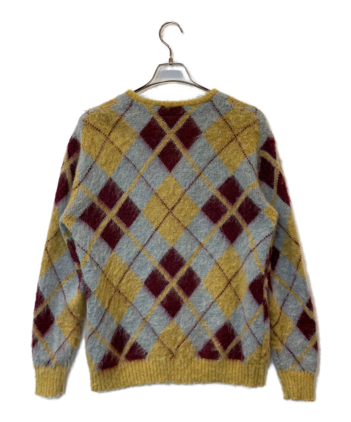 [Pre-owned] Needles Mohair Argyle Cardigan LQ414