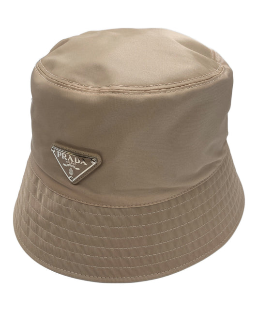 [Pre-owned] PRADA Triangle Logo Bucket Hat