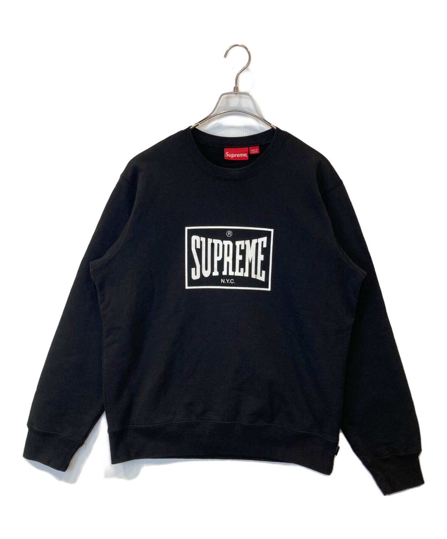 [Pre-owned] SUPREME Warm Up Crewneck Sweatshirt