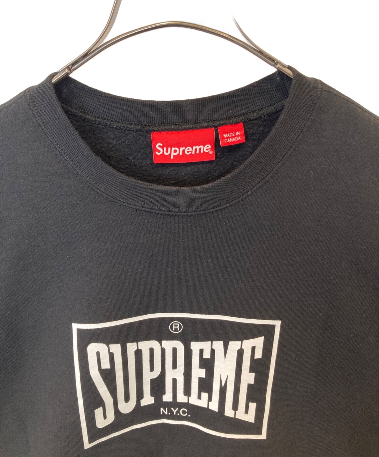 [Pre-owned] SUPREME Warm Up Crewneck Sweatshirt