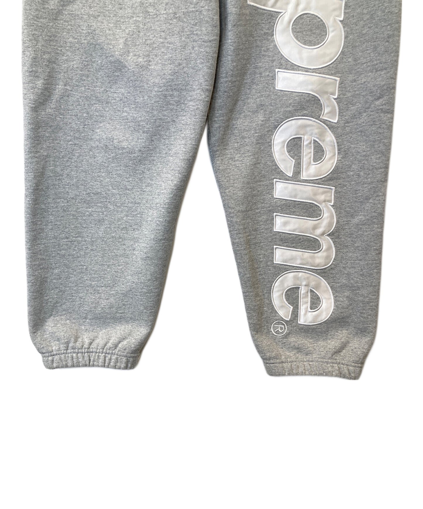 [Pre-owned] SUPREME Satin Applique Sweatpant Sweatpants