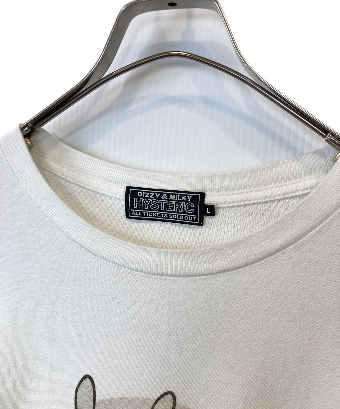 [Pre-owned] Hysteric Glamour HITCHHIKER T-shirt 02232CT02 02232CT02