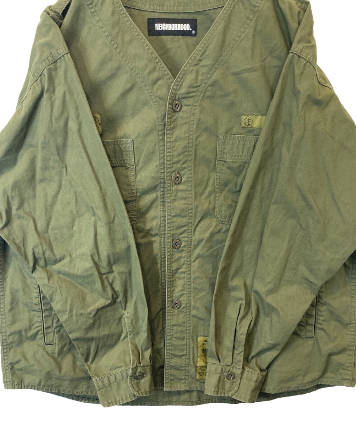 [Pre-owned] NEIGHBORHOOD NC C-SHIRT LS 221YTNH-SHM01 221YTNH-SHM01