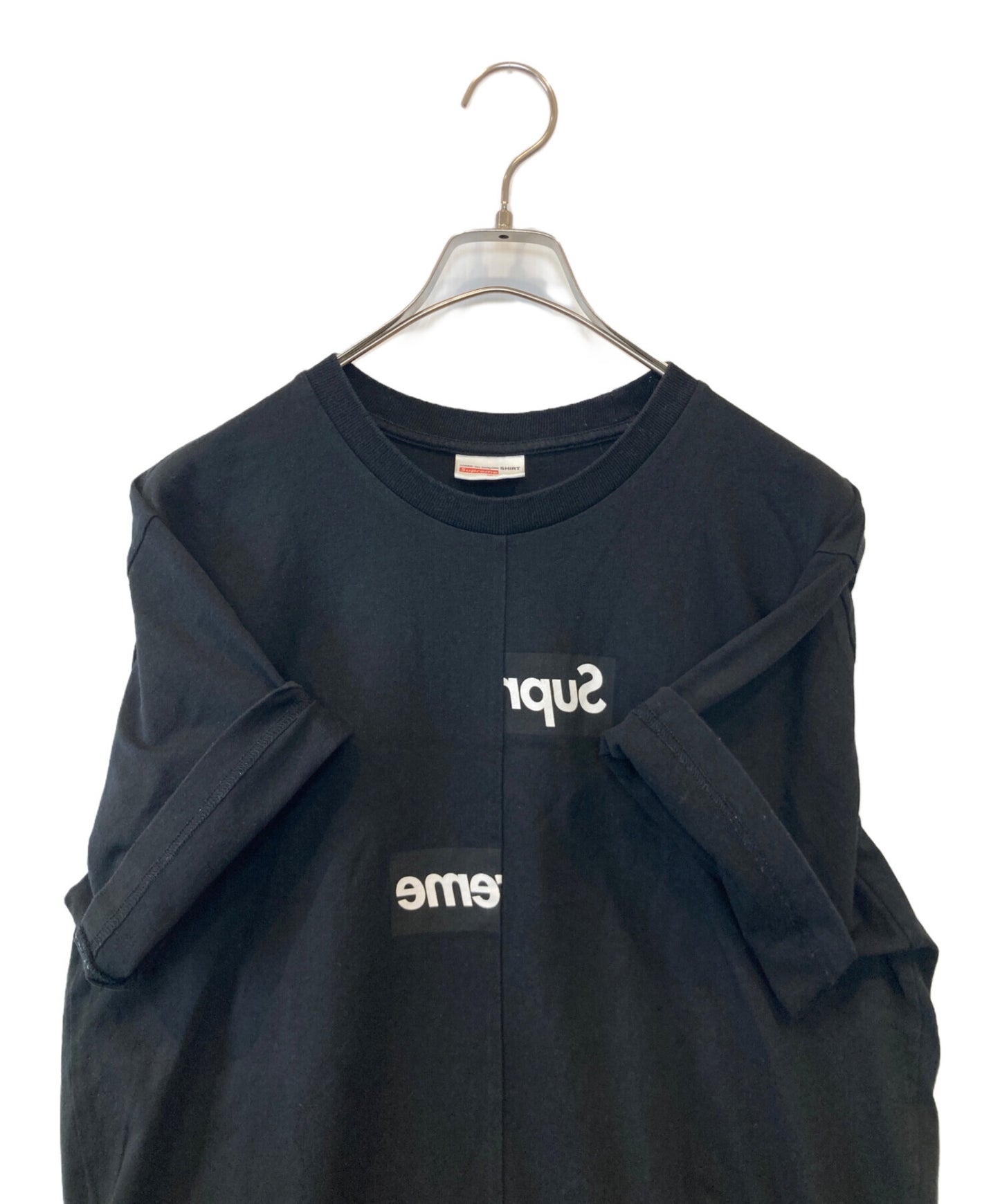 [Pre-owned] SUPREME Split Box Logo T-Shirt