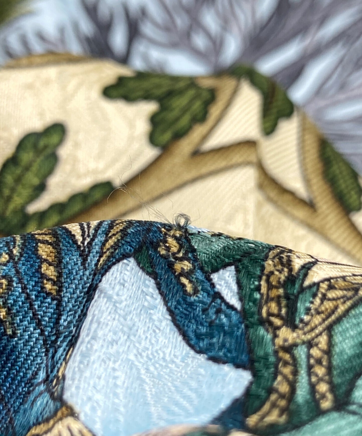 [Pre-owned] HERMES silk scarf