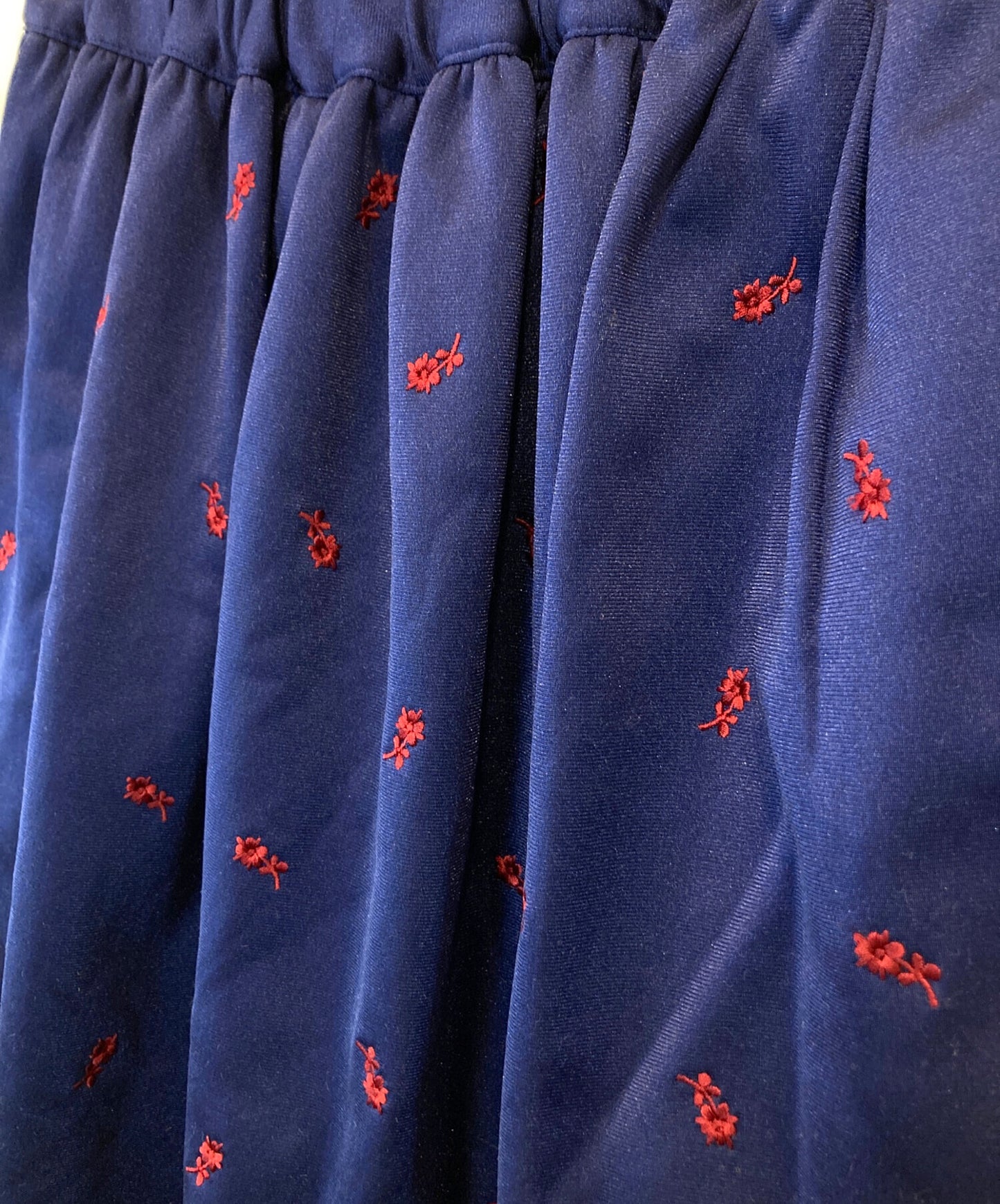 [Pre-owned] COMME des GARCONS GIRL Flower Embroidery Skirt NJ-S004 NJ-S004