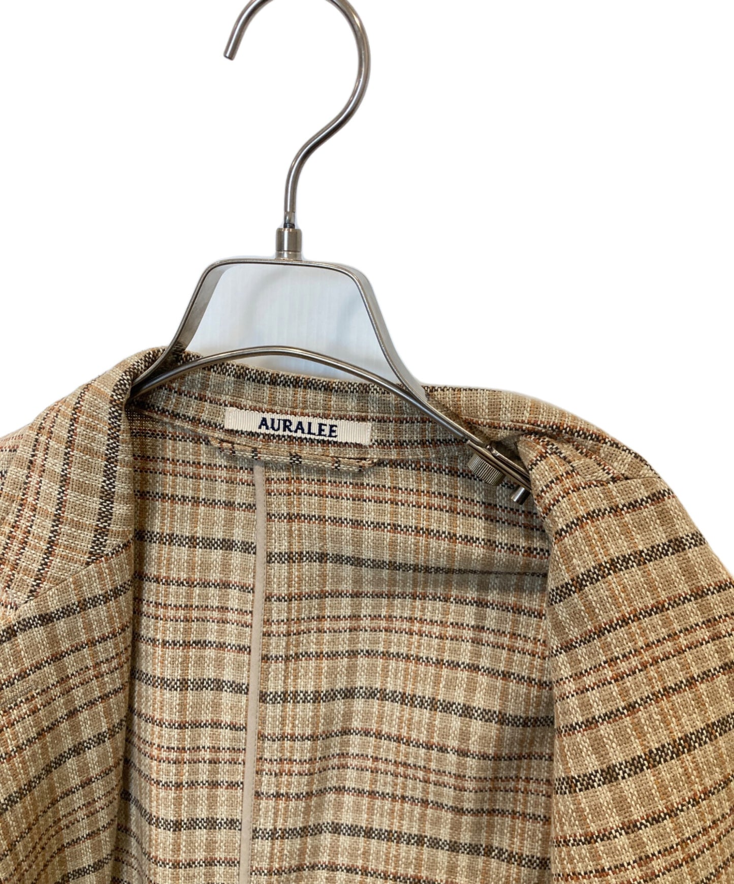 [Pre-owned] AURALEE SILK SUMMER TWEED DOUBLE JACKET A8SJ05TW A8SJ05TW