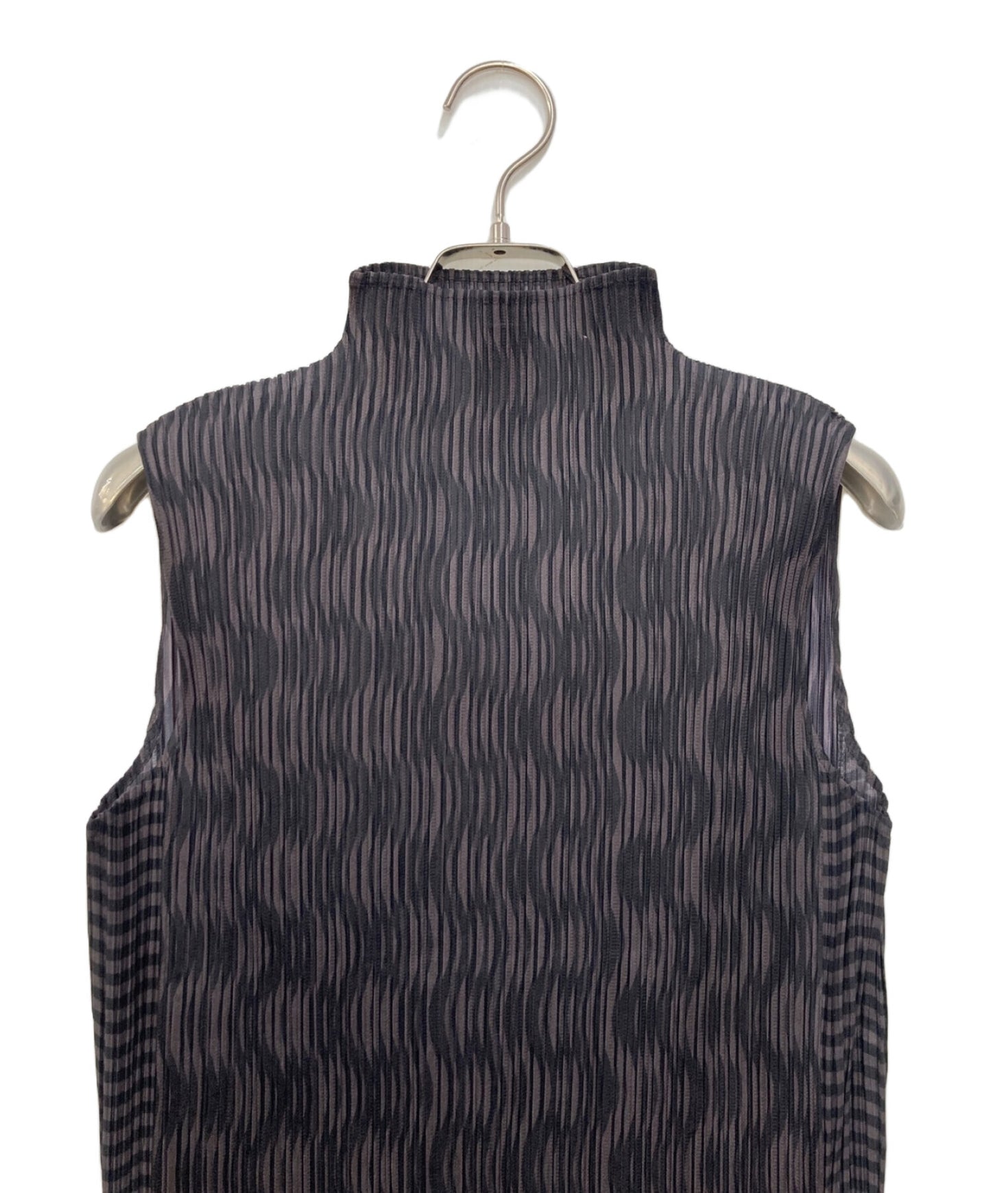 [Pre-owned] PLEATS PLEASE Pleated sleeveless blouse PP43-JK881