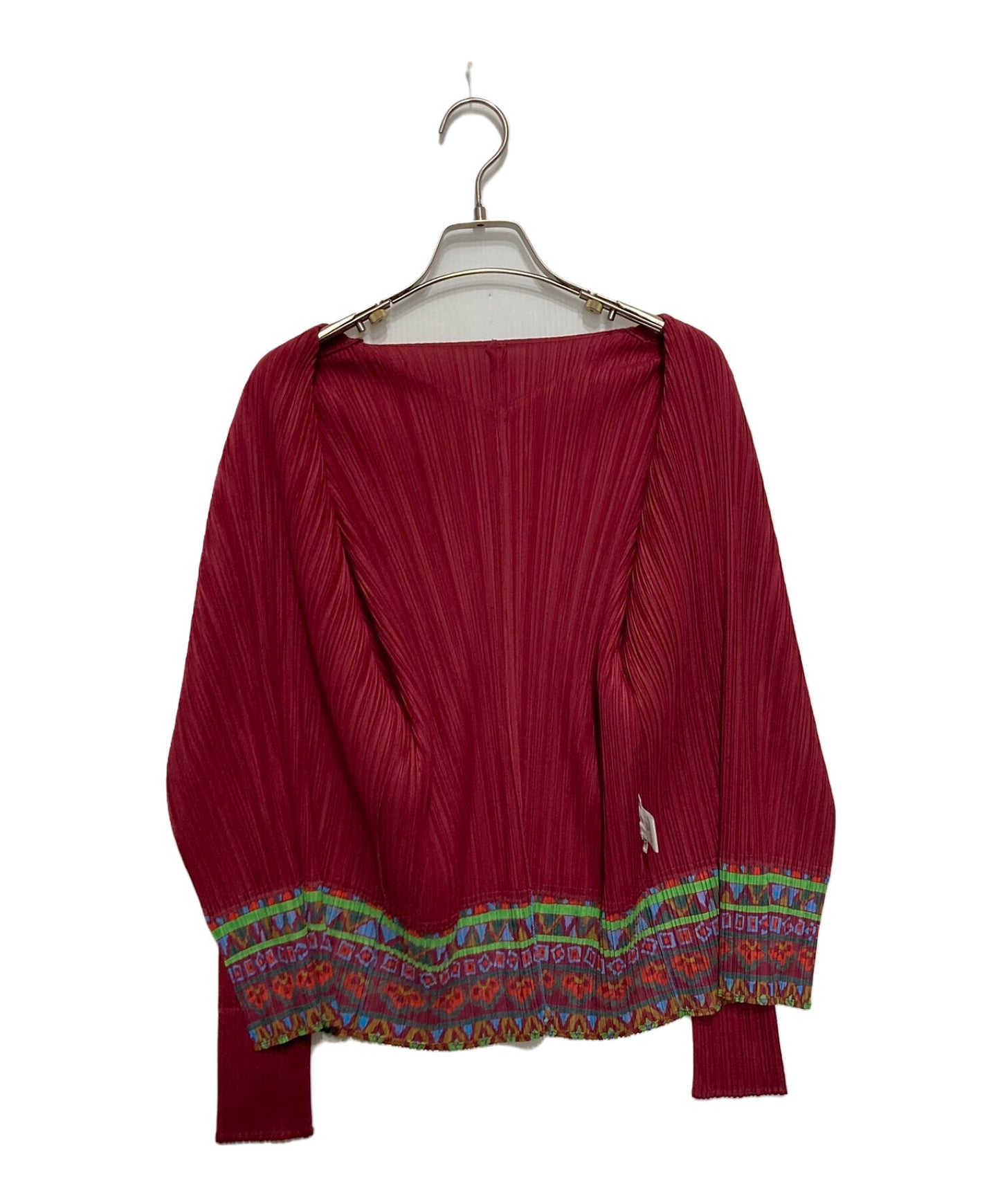 [Pre-owned] PLEATS PLEASE pleated cardigan PP53-J0872