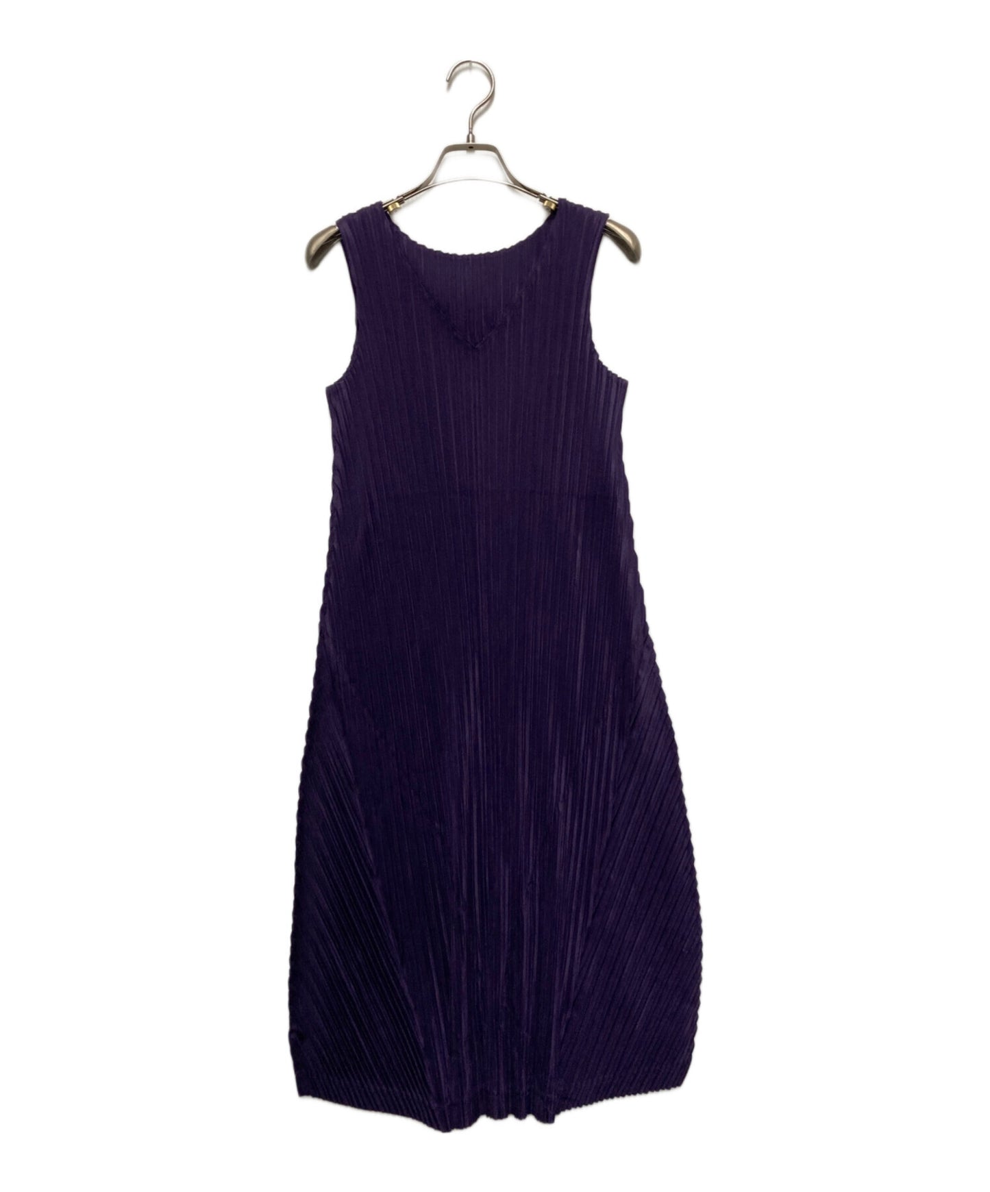 [Pre-owned] PLEATS PLEASE Sleeveless Pleated Dress PP21-JH413