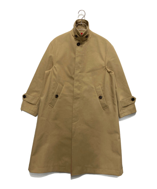 [Pre-owned] UNDERCOVER Fleece-lined Stencil Collar Coat UCV1306-2