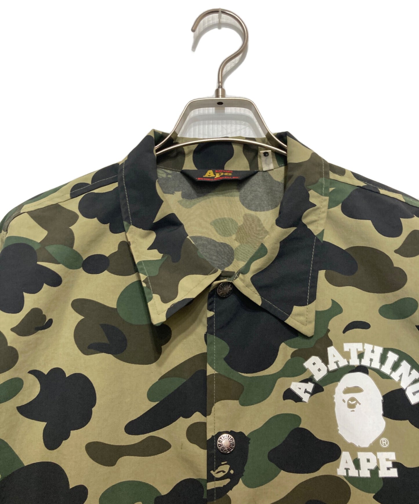 [Pre-owned] A BATHING APE 1ST CAMO COACH JACKET First Camo Coach Jacket