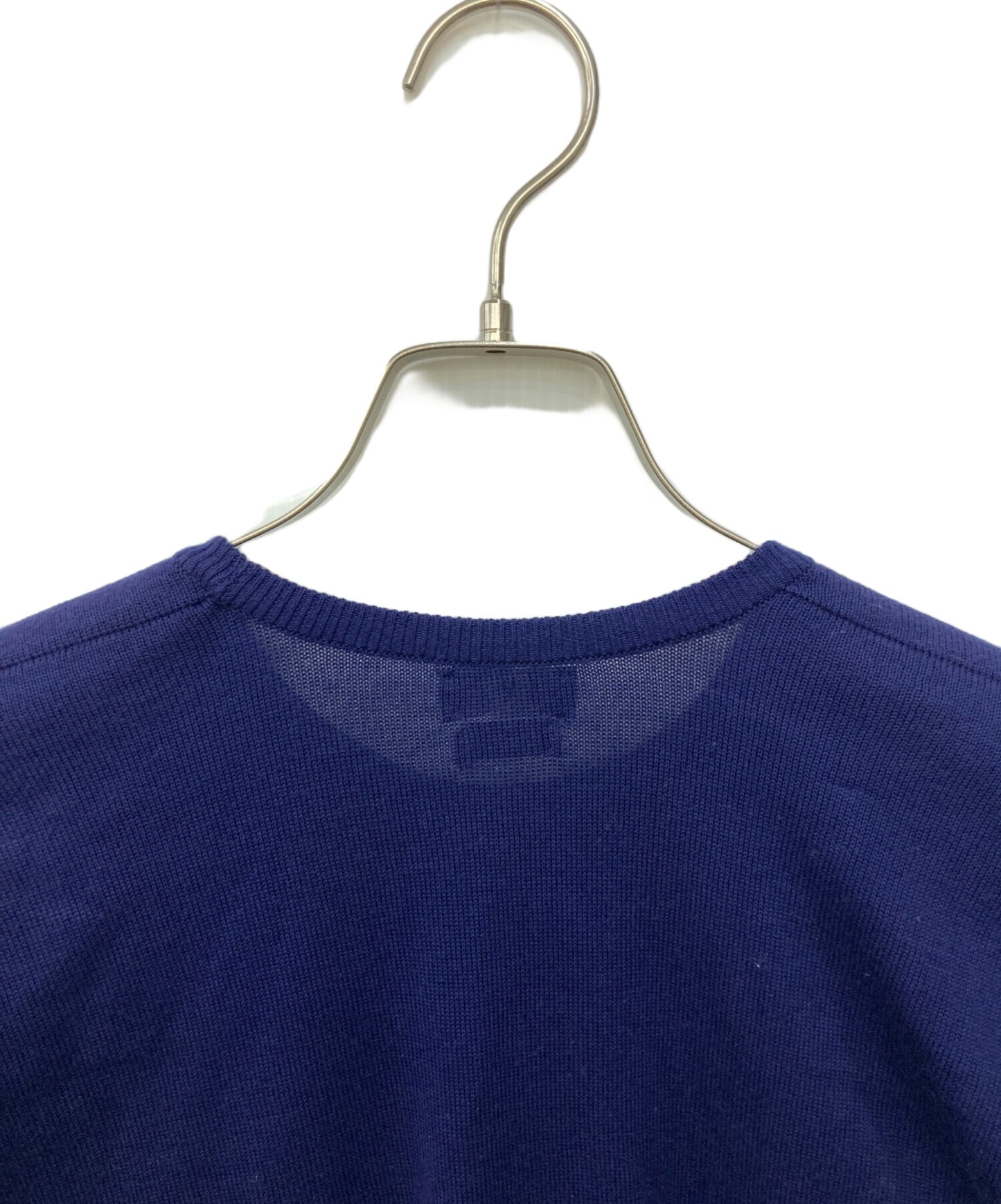 [Pre-owned] CHANEL Cotton knit with 5-minute sleeves