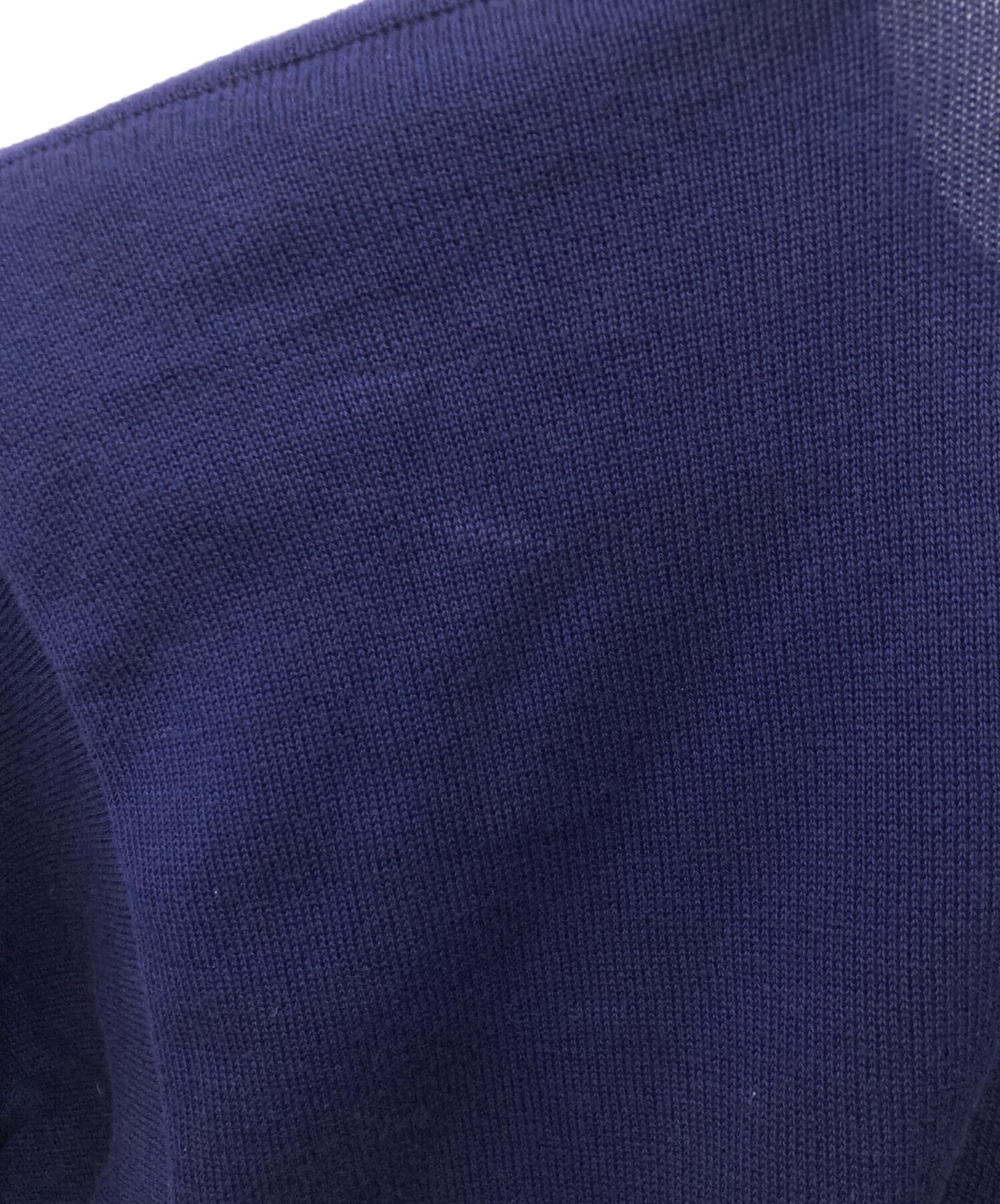 [Pre-owned] CHANEL Cotton knit with 5-minute sleeves