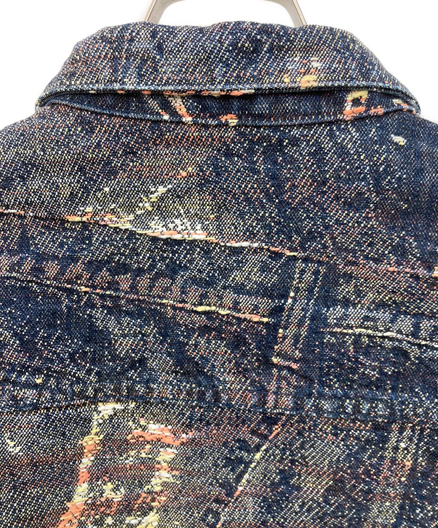[Pre-owned] SUPREME Archive Denim Jacquard Trucker Archive Denim Jacquard Trucker